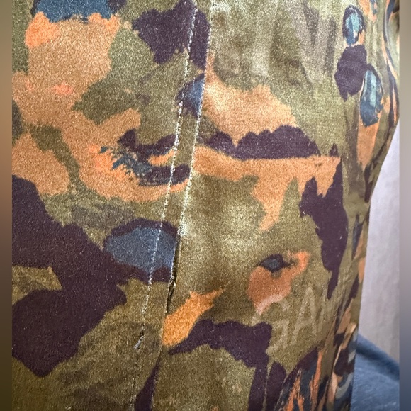 Ganni Camouflage Satin Skirt - Picture 2 of 13